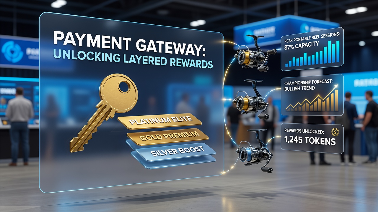 Mobile device showing simultaneous slot reels and live championship staking interface with active gateway rewards